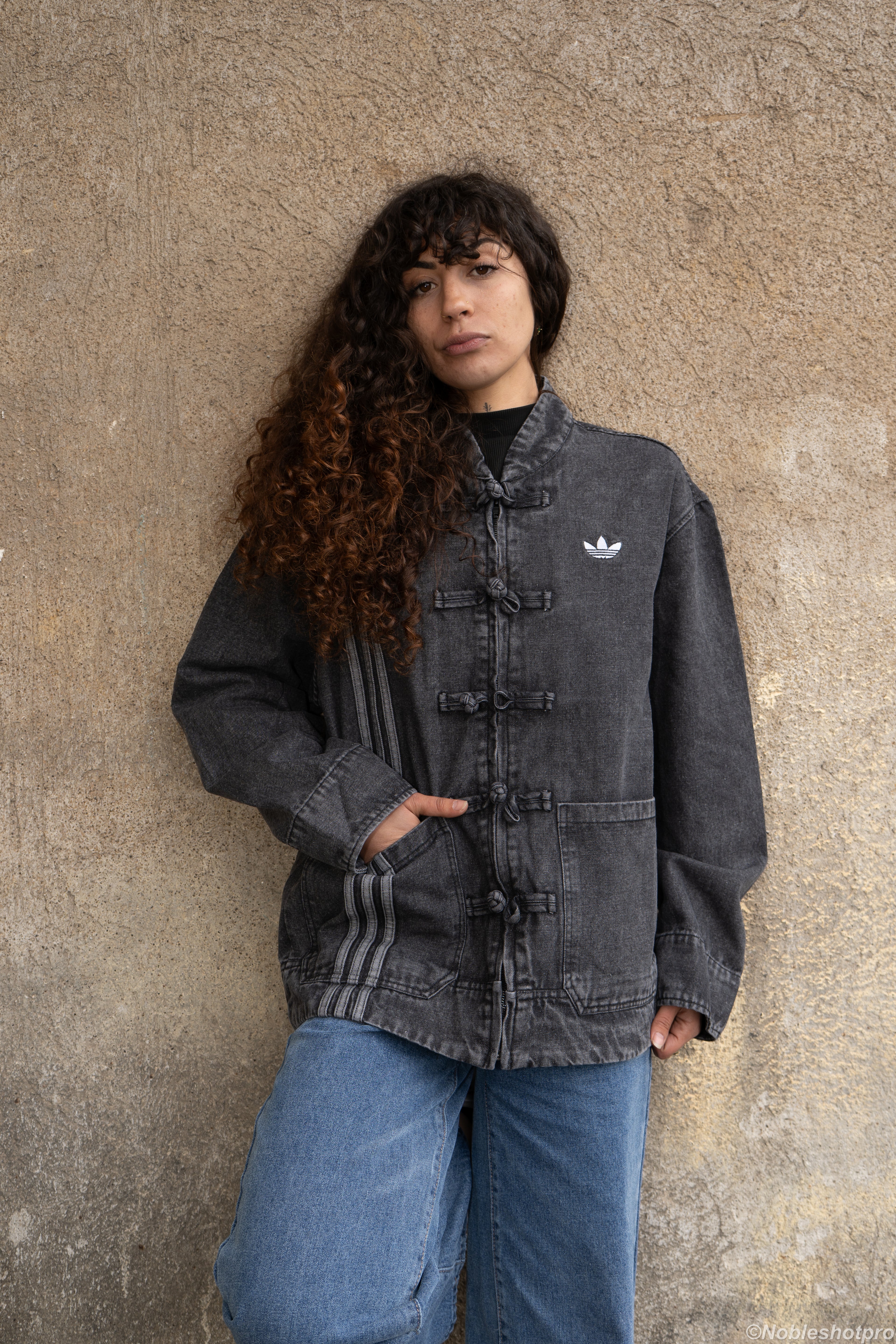 Washed Storm Tang Jacket – Noir