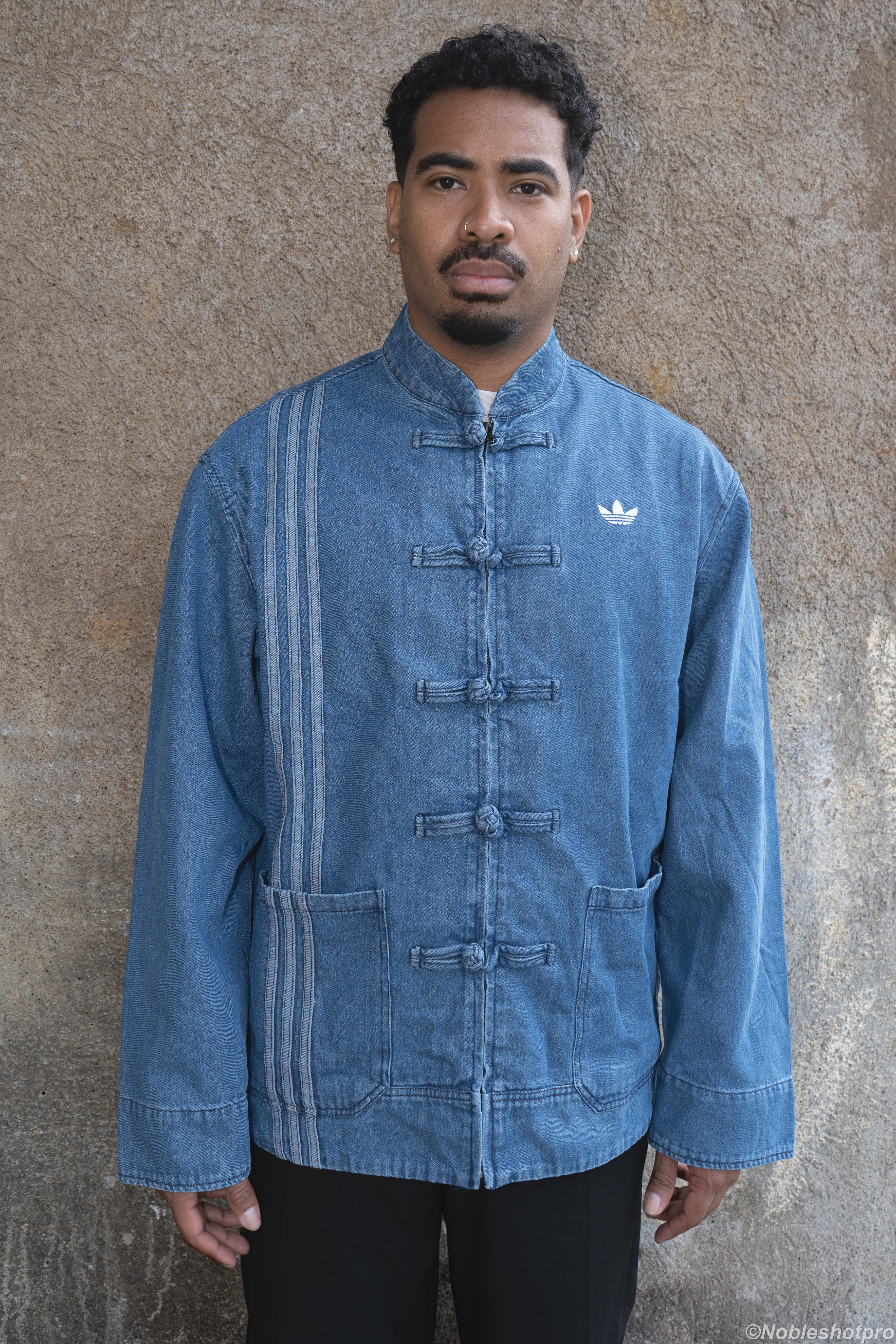 Washed Storm Tang Jacket – Bleu