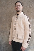 Wool Knit CNY Jacket - Blanc