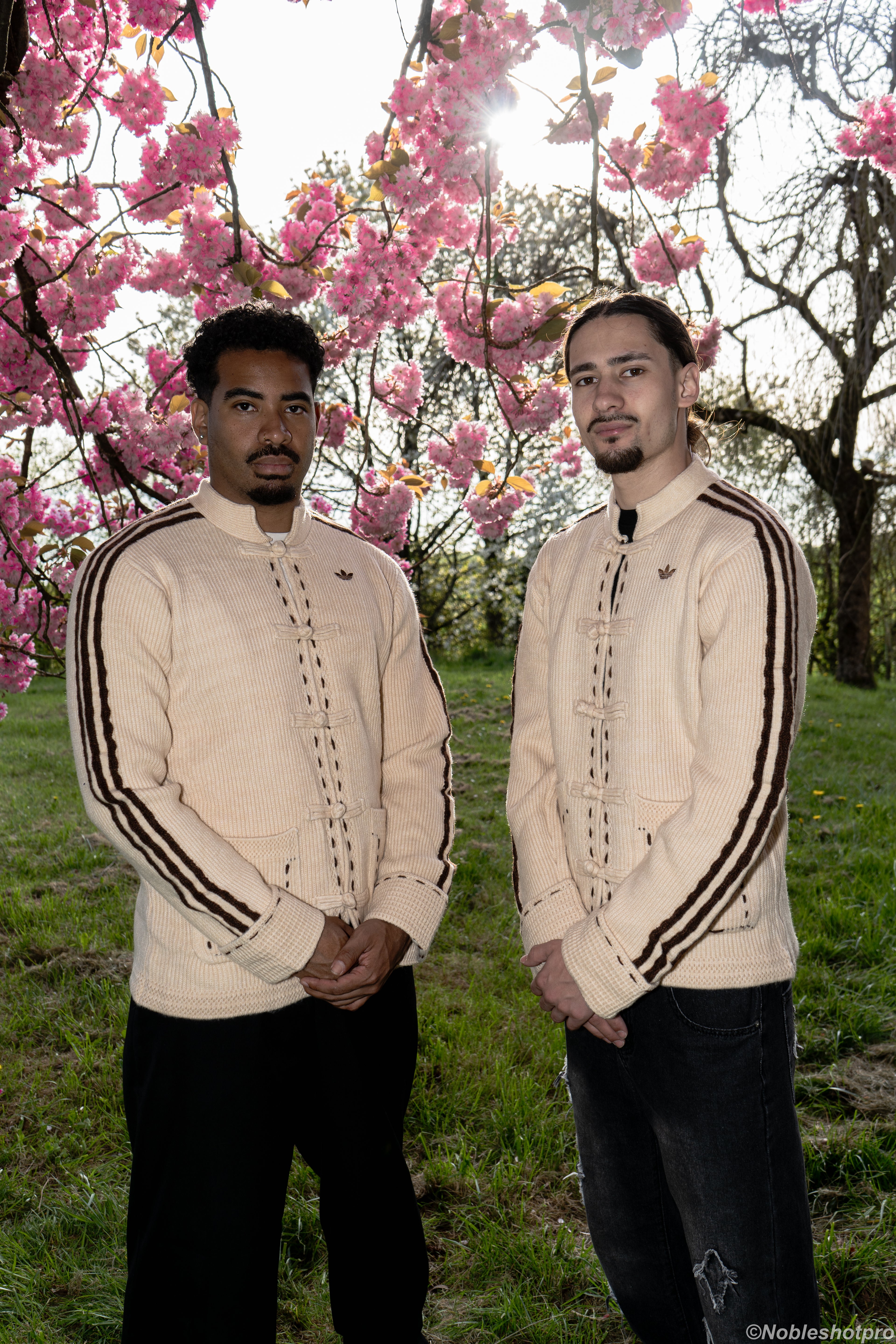 Wool Knit CNY Jacket - Blanc